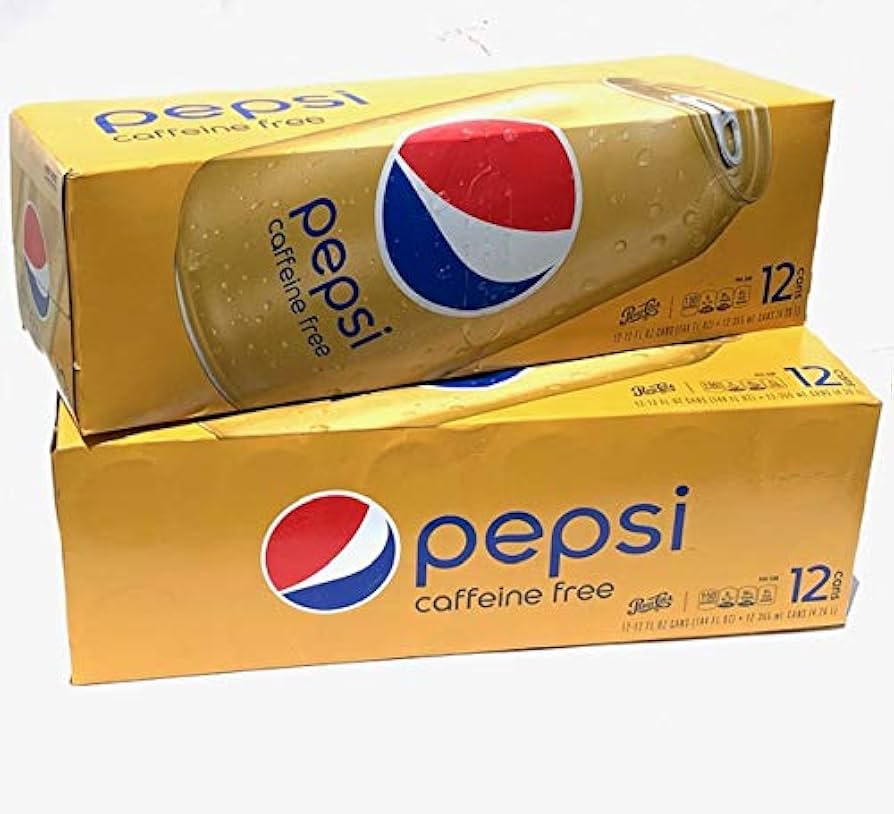 Amazon.com : Caffeine Free Pepsi Cola, 12 oz, 24pk : Grocery